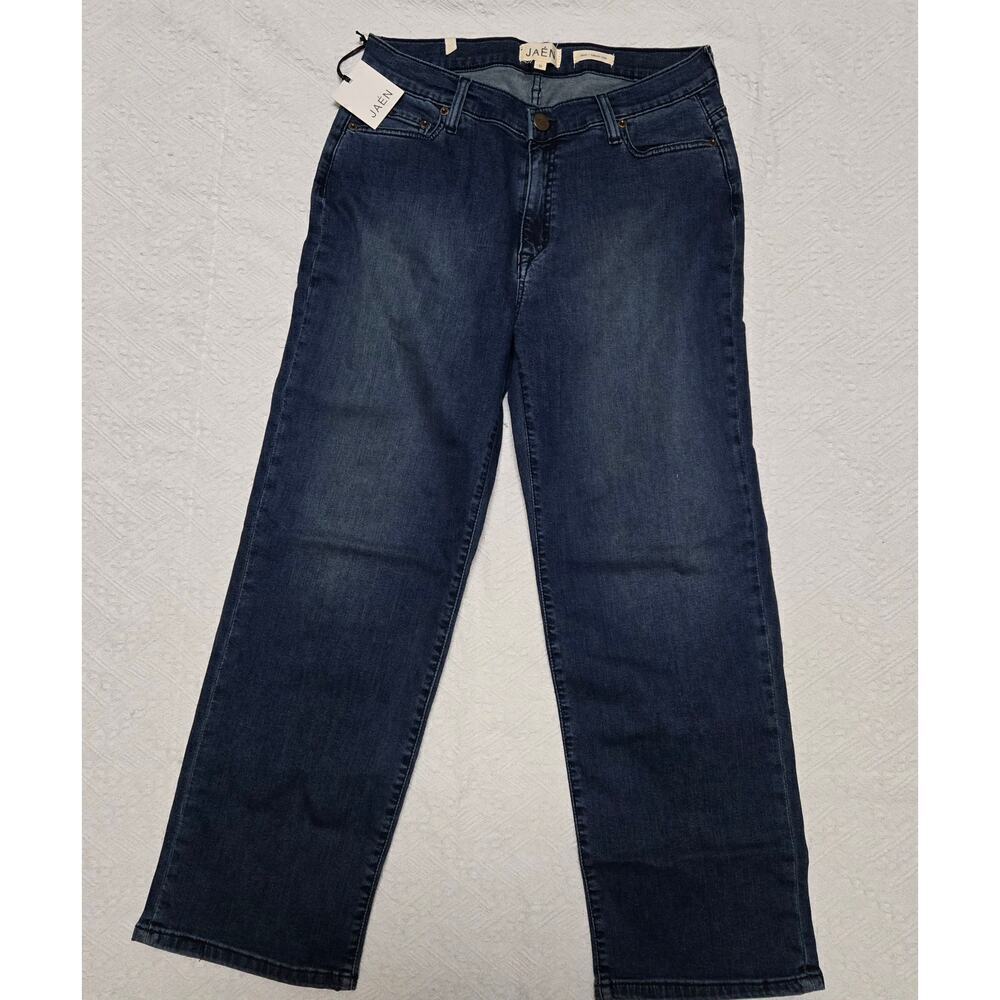 Jaen Mom Lincoln DSB High rise straight leg NWT Sz 32 - Picture 1 of 6